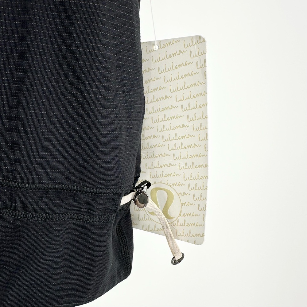 Lululemon Rest Less Tank Burlap Texture Black Dune / Apex Stripe - Picture 5 of 11